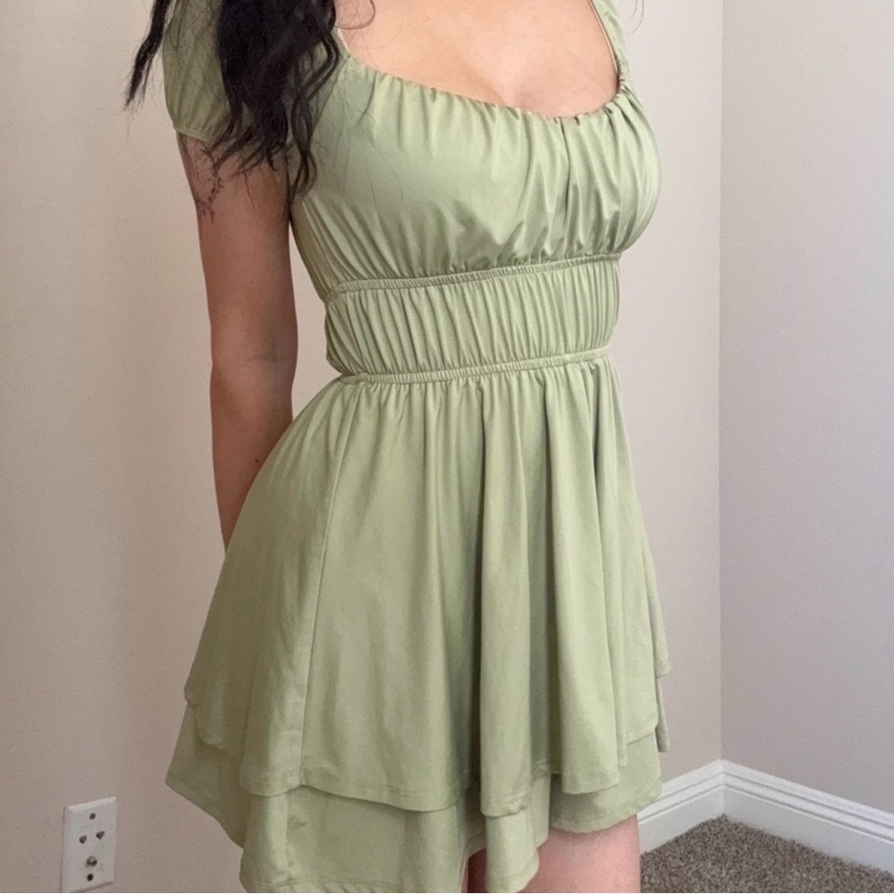 Windsor Green Romper